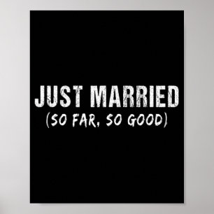 Poster Recém Casados Até Agora Tudo Bem Casais Recém-Casa
