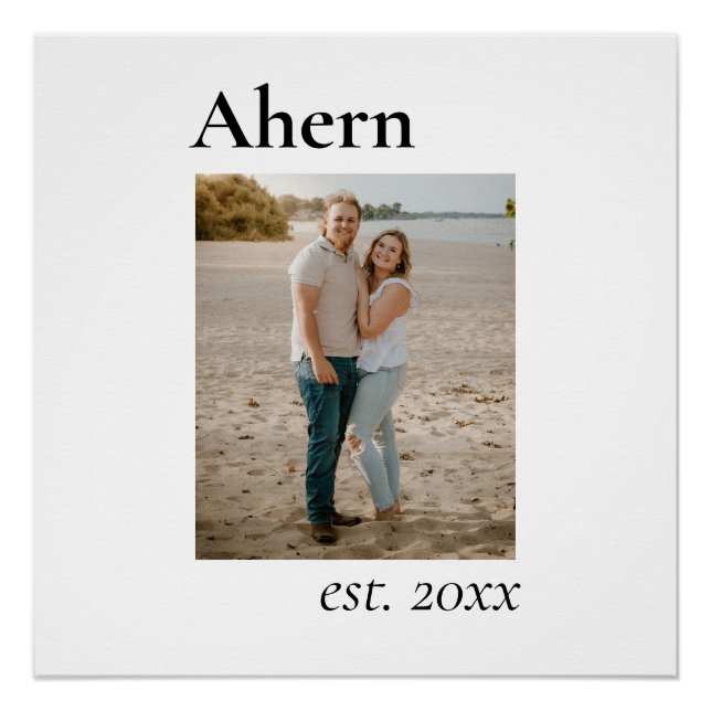 Póster Recém-casados Est. (Frente)