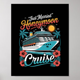 Poster Recém-Casados Lua de Mel Cruzeiro Correspondente F