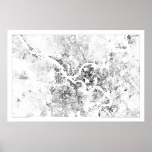 Póster Recenseamento Dotmap de Pittsburgh
