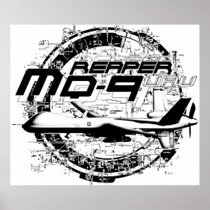 Poster Receptor MQ-9