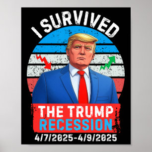 Poster Recessão Trump Abril de 2025 2 Dias