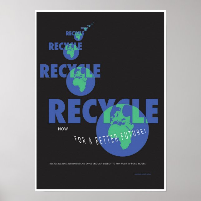 poster reciclar (Frente)