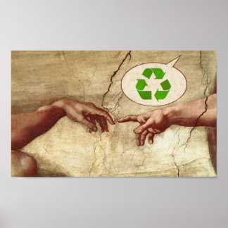 Poster Reciclar! Deus
