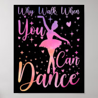 Recital de Ballet de Dançarino Por que Caminhar Qu