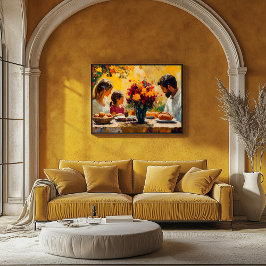 Poster Recolha da família Fauvist - Vibrante e Quente