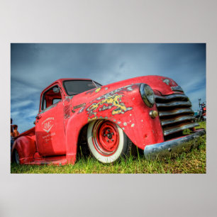 Póster Recolhimento clássico de Chevy