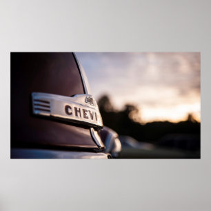 Poster Recolhimento resistente de Chevy