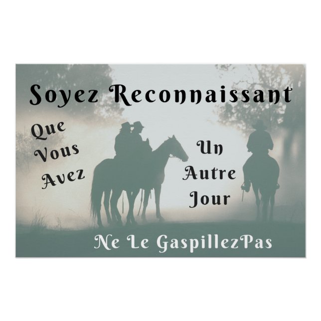 Póster “Reconhecimento” afixar Citação Positiva (Frente)