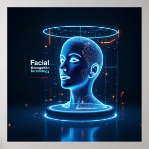 Poster "Reconhecimento facial com base em AI