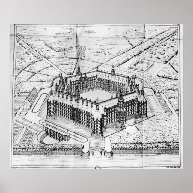 Póster Reconstrução da Abadia do Telema (Frente)