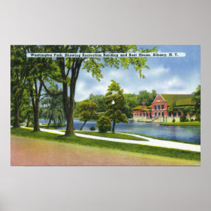 Poster Recreação Bldg & Boathouse
