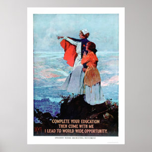 Póster Recrutamento da enfermeira de estudante (US00312)