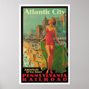 Póster Recurso do ano de Atlantic City - de América todo