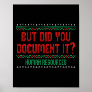 Poster Recursos Humanos Haviam Mulheres De Natal Mas Você