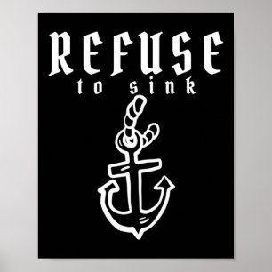 Poster Recusar-Se A Entender A Depressão Mental