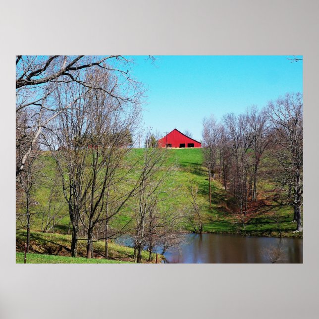 Póster Red Barn (Frente)