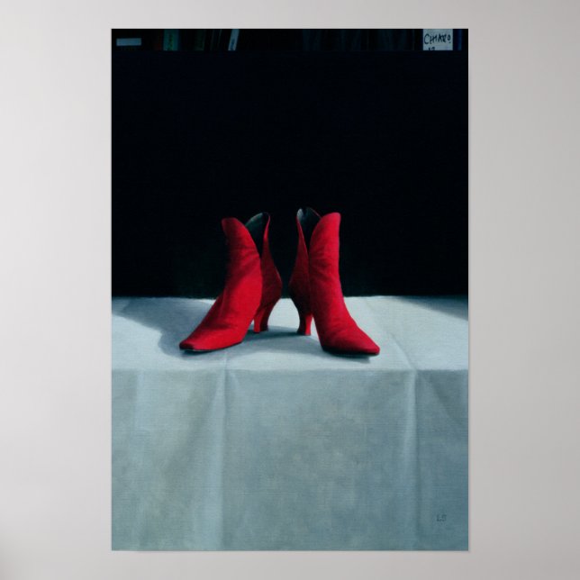 Póster Red Boots 1995 (Frente)