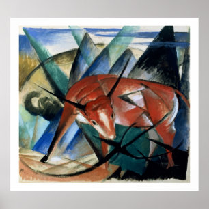 Póster Red Bull (gouache no papel)