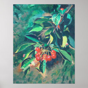 Poster Red Cherries