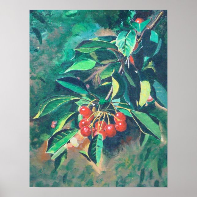 Poster Red Cherries (Frente)