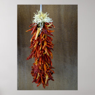 Poster Red Chile Ristra