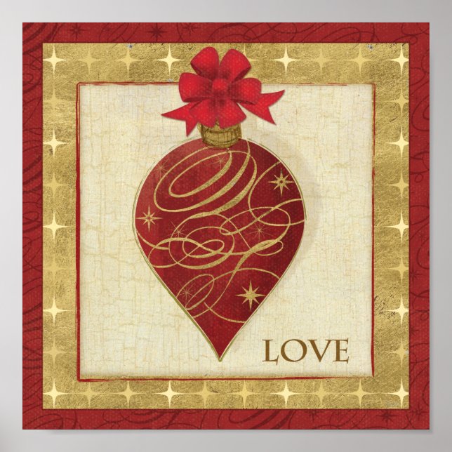 Póster Red Christmas DŽcor Hope (Frente)