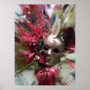 Póster Red Fantasy Angel
