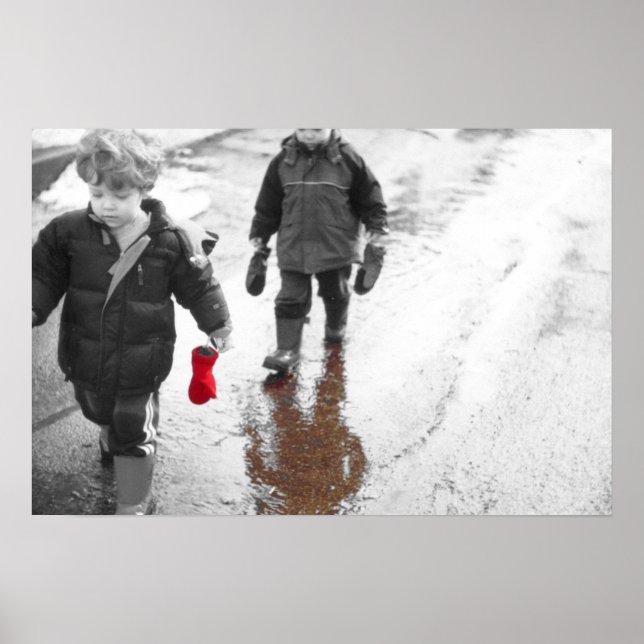 Poster Red Glove (Frente)