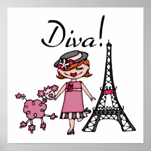 Póster Red Hair Diva