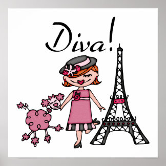 Póster Red Hair Diva
