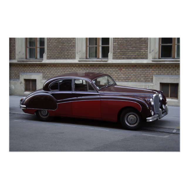 Póster Red Jaguar Mark IX (Frente)