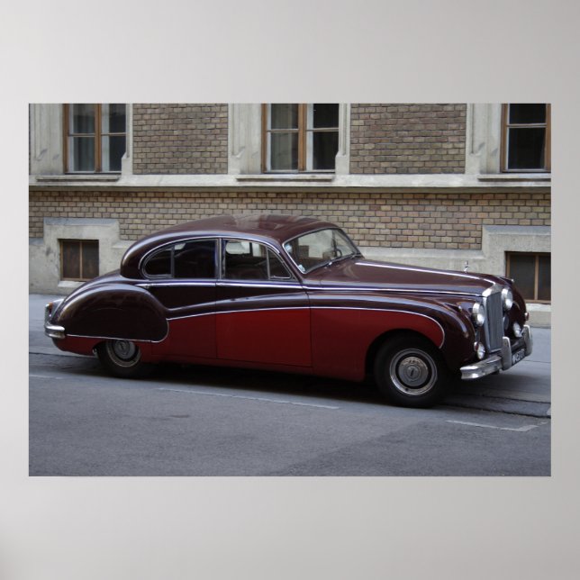 Póster Red Jaguar Mark IX (Frente)