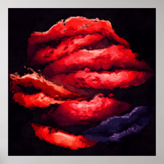 Poster Red Lips