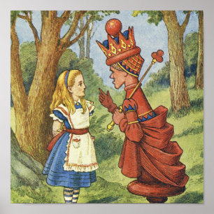 Poster Red Queen Canvas Art