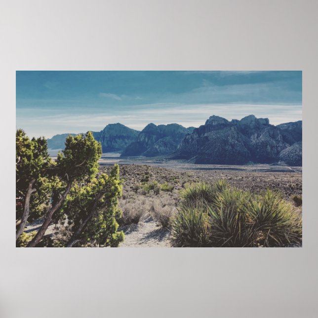 POSTER RED ROCK CANYON (Frente)