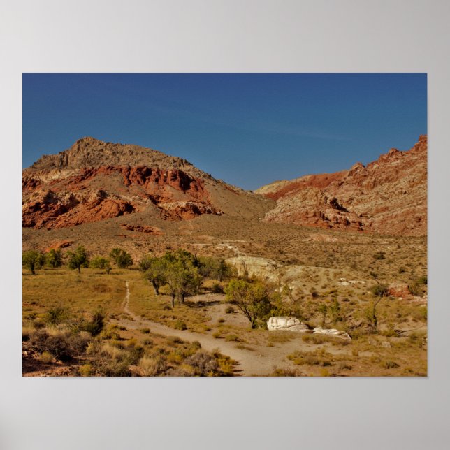 Póster Red Rock Canyon Las Vegas Nevada (Frente)