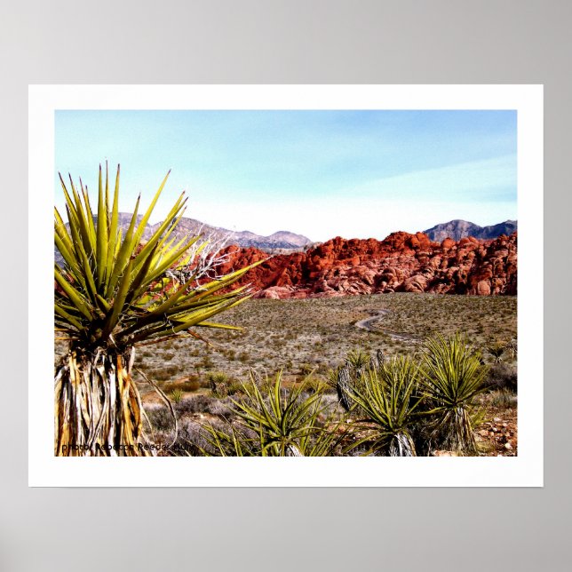 Póster Red Rock Conservation Area, Las Vegas (Frente)