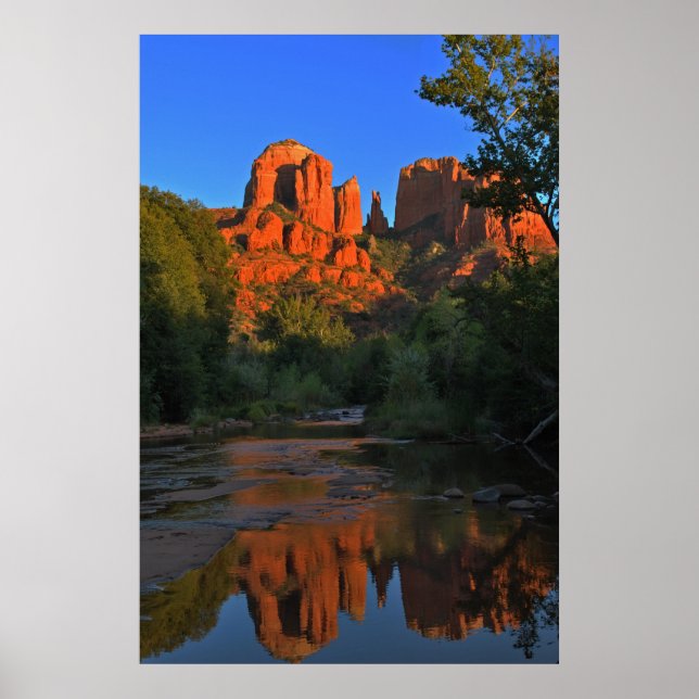 Póster Red Rock Crossing em Sedona 685 (Frente)