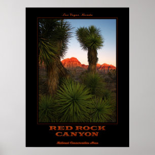 Poster Red Rock Sunrise