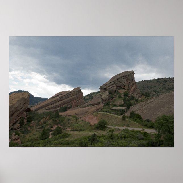 Póster Red Rocks Park Colorado (Frente)