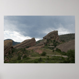 Póster Red Rocks Park Colorado