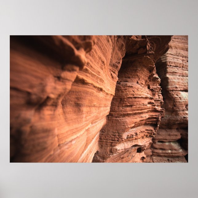 Poster Red Sandstone Nature (Frente)