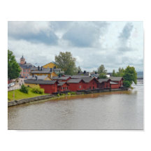 Red Storehouses, Porvoo, Finlândia