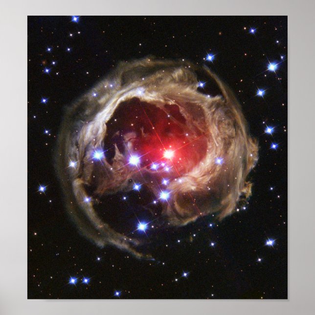Póster Red Supergiant Star V838 Monocerotis (Frente)