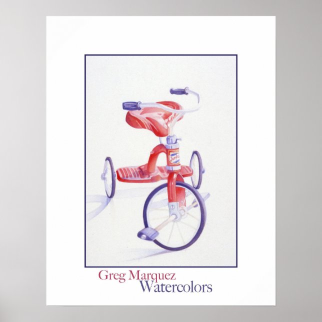 Póster Red Trike (Frente)