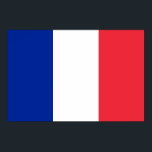 Poster Red White e Blue Flag da França<br><div class="desc">Red White e Blue Flag da França</div>