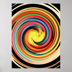 Poster Redemoinho espiral