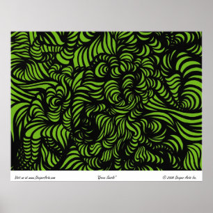 Póster Redemoinhos do verde