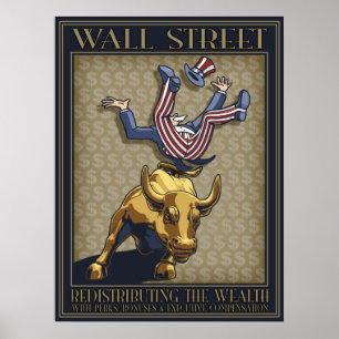 Póster Redistribução pt1 de Wall Street